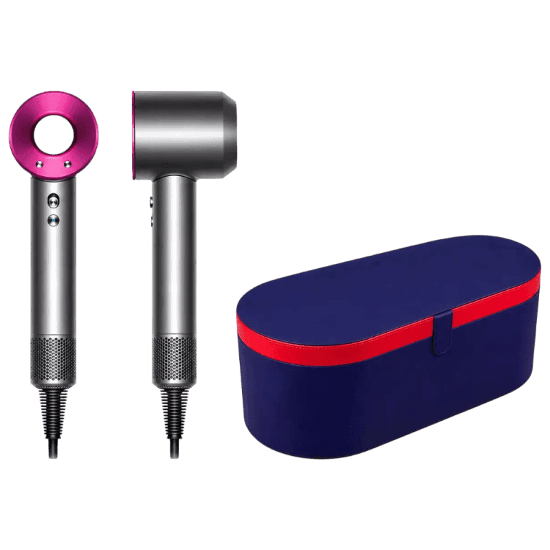 Фен HD08 Plus Fuchsia без лого (з кейсом)